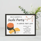 Invitation à la fête du Sushi (Debout devant)