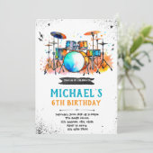 Invitation à la fête du tambour (Debout devant)