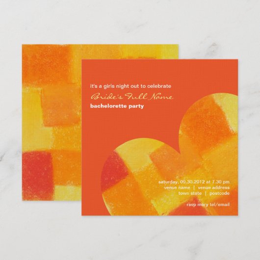 Invitation à la fête du tango d'été (Devant / Derrière)