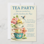 Invitation à la fête du thé (Devant)