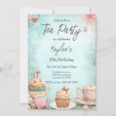 Invitation à la fête du thé (Devant)