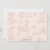 Invitation à la fête du thé d'anniversaire de la T (Dos)