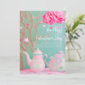 Invitation à la fête du thé de la Saint-Valentin (Debout devant)