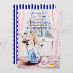 Invitation à la fête du thé de la Saint-Valentin