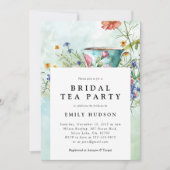 Invitation à la fête du thé floral (Devant)