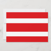 Invitation à la Fête du Thé Noël (Dos)