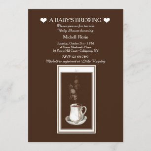 Invitation à la fête du thé (ou du café) : Ça mijo