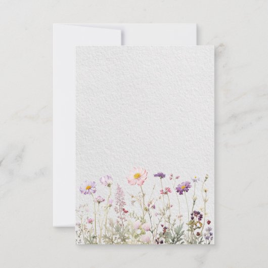 Invitation à la fête du thé par-thé (Dos)