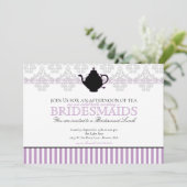 Invitation à la fête du thé violet (Debout devant)