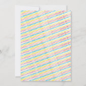 Invitation à la fête du Trampoline anniversaire (Dos)