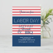 Invitation à la fête du travail (Debout devant)