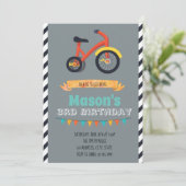 Invitation à la fête du tricycle (Debout devant)