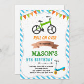 Invitation à la fête du vélo et du scooter (Devant / Derrière)