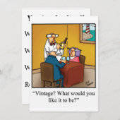 Invitation à la fête du vin "Spectickles" (Devant / Derrière)