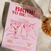 Invitation à la fête du week-end en rose pour l'en