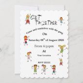 Invitation à la fête d'un ami (Devant)