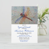 INVITATION À LA FÊTE ÉCLATANTE DE LA LIBELLULE (Debout devant)