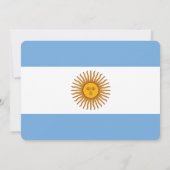 Invitation à la fête en Argentine (Dos)