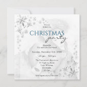 Invitation à la Fête Festive de l'ours et de la fi (Devant)