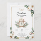 Invitation à la fête Festive Friendsmas imprimable (Devant)