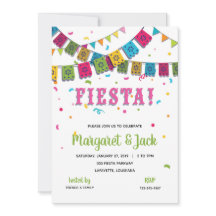 Invitation à la fête Fiesta