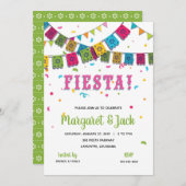 Invitation à la fête Fiesta (Devant / Derrière)