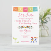 Invitation à la fête Fiesta (Debout devant)