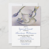 INVITATION À LA FÊTE FLEUR ET OISEAU (Devant)