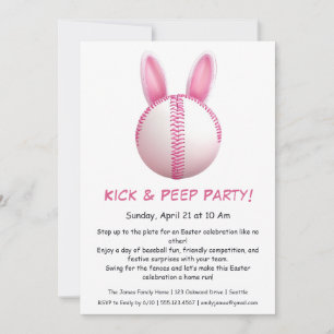 Invitation à la fête Frappe & Regarde – Pâques Bas