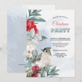 Invitation à la fête hivernale des oiseaux (Devant / Derrière)