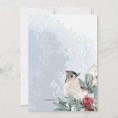Invitation à la fête hivernale des oiseaux (Dos)