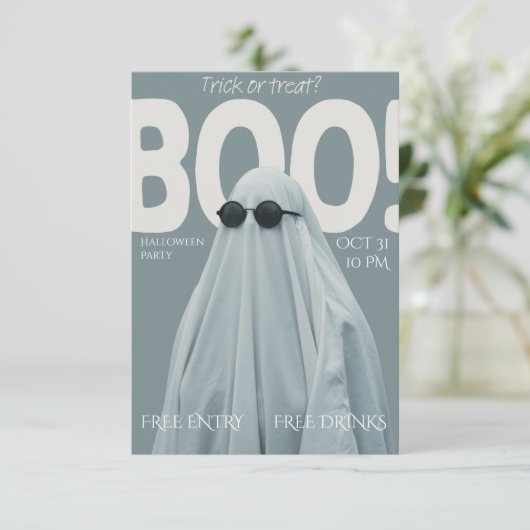 Invitation à la fête : Hou ! (Debout devant)