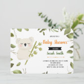 Invitation à la fête koala (Debout devant)