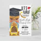 Invitation à la fête Luau (Debout devant)