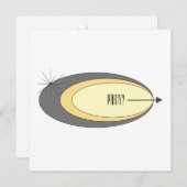 invitation à la fête moderne du milieu du siècle (Devant / Derrière)