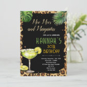 Invitation à la fête Moo Moos et Margaritas (Debout devant)