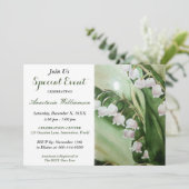 INVITATION À LA FÊTE MUGUET ADORABLE (Debout devant)