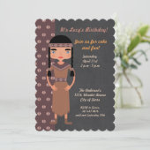 Invitation à la fête nationale amérindienne (Debout devant)