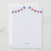 Invitation à la fête nationale australienne (Dos)