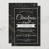 Invitation à la fête noire (Devant / Derrière)