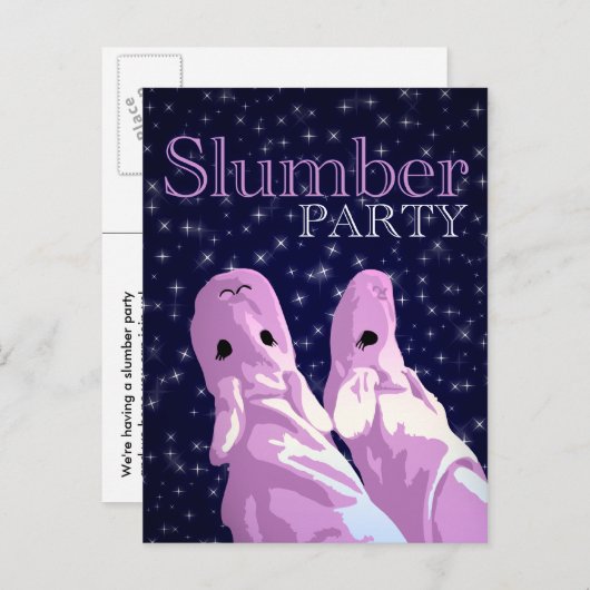 invitation à la fête : nuit (Devant / Derrière)