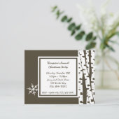 Invitation à la fête ou à l'oiseau d'hiver (Debout devant)