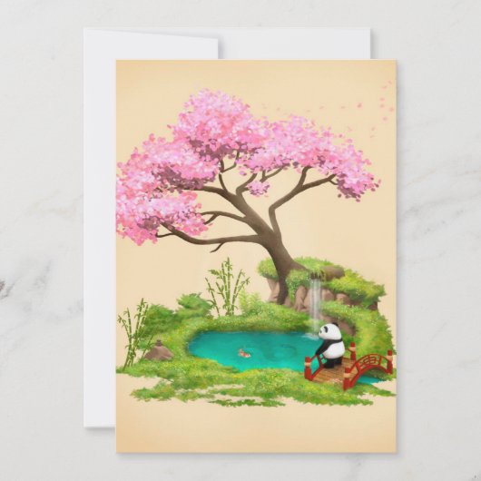 Invitation À La Fête | Panda Lover | Panda de l'ou (Devant)