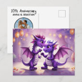 *~* Invitation à la fête PHOTO AP48 mythique Drago (Devant / Derrière)