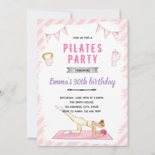 Invitation à la fête Pilates