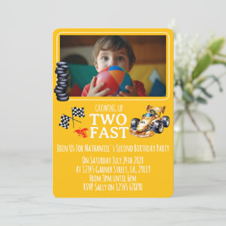 Invitation à la fête pour les deux ans de la voitu