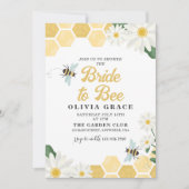Invitation à la fête prénuptiale de Daisy Bride to (Devant)