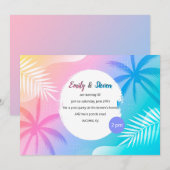 Invitation à la fête radieuse de l'été (Devant / Derrière)