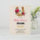 Invitation à la fête Rosebud (Debout devant)