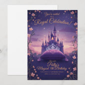 Invitation à la Fête Royale de la Princesse (Devant / Derrière)